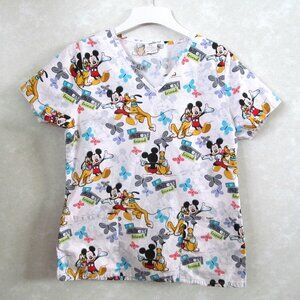 Disney scrub top